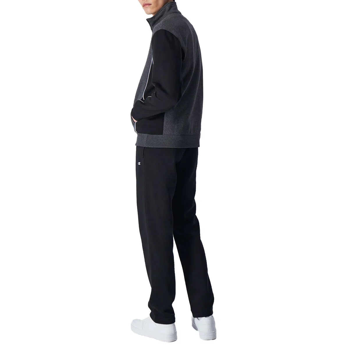 Champion Legacy Sweatsuits-Powerblend Fleece Full Zip Chándal Deportivo para Hombre