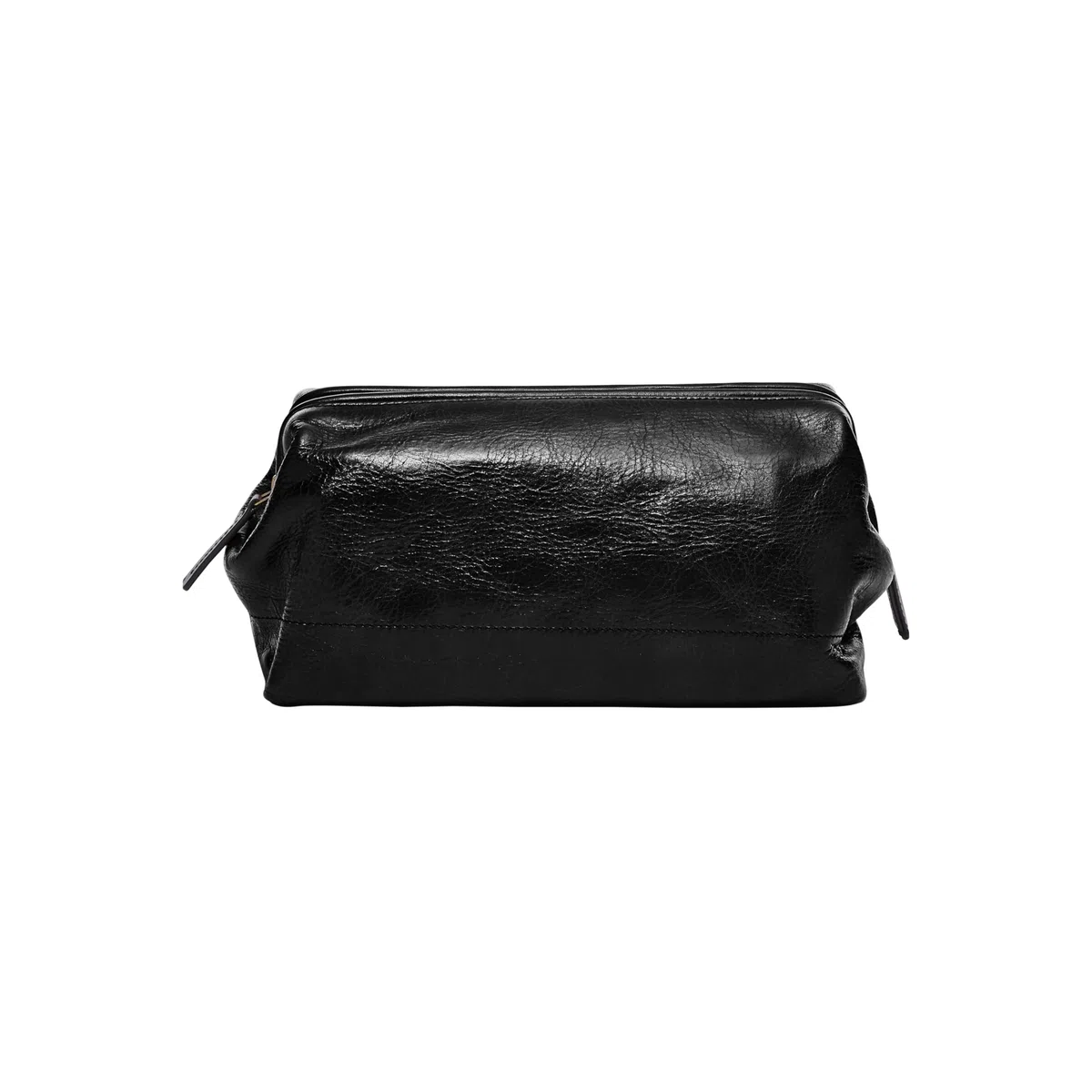 Fossil regalo per gli uomini Travel, kit de afeitado de piel negro 26.7 cm largo x 14.6 cm ancho x 15.3 cm alto MLG0724001