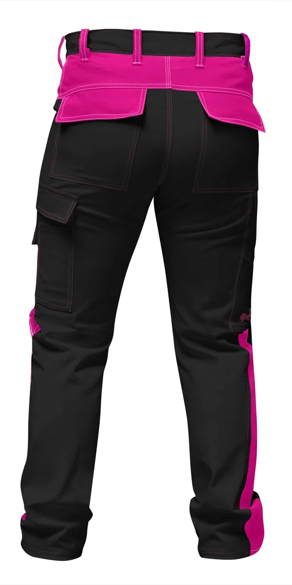 strongAnt Pantalones de Trabajo para Mujer, Totalmente elásticos, con Bolsillos Acolchados en Las Rodillas