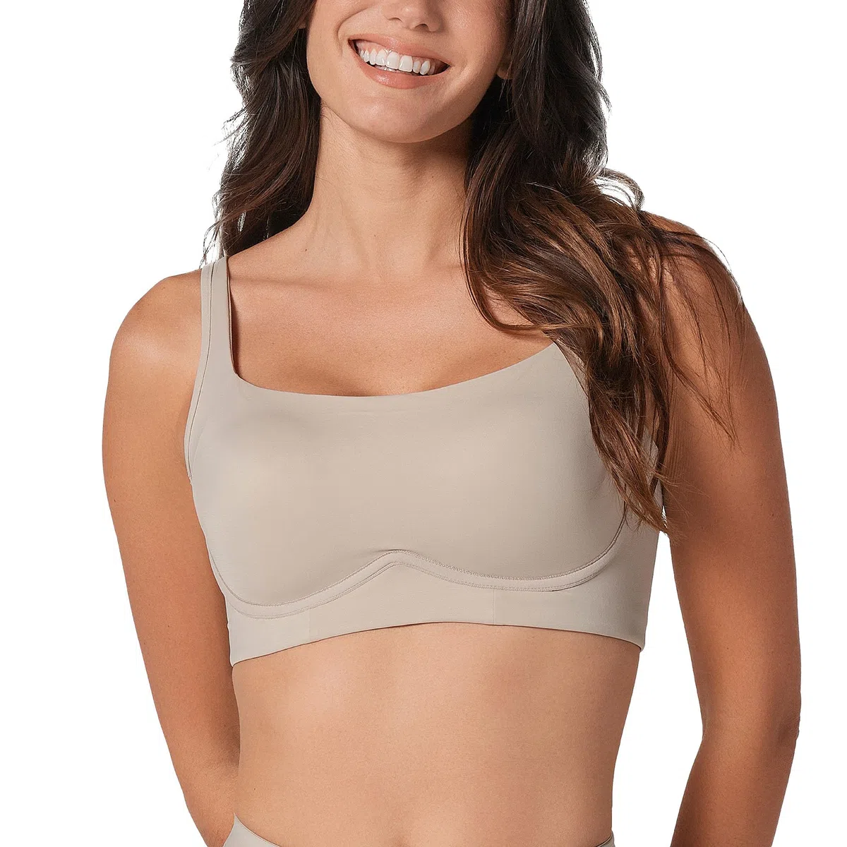 Leonisa Everyday Bra Sujetador sin Aro Ultracómodo de Alta Sujeción y Cubrimiento - PowerSlim, Copas Espuma, Tirantes Removibles, Uso Diario, Hecho en Colombia