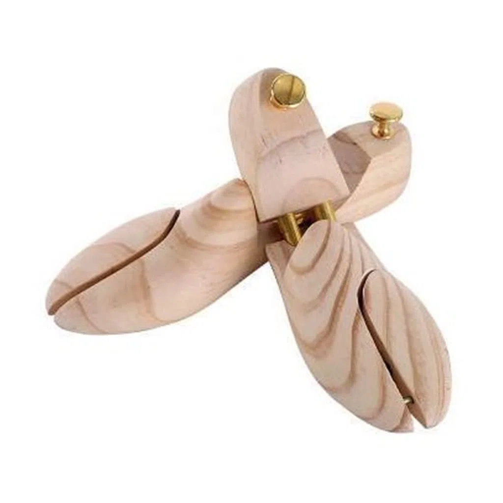 Horma Ajustable para Zapatos, Hormas de Madera Ajustables EU 39-46 Natural 2 Piezas(EU 41 42)