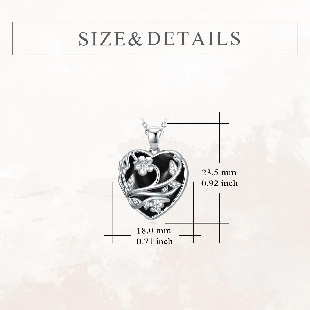 YFN Collar de cristal de plata de ley, collar de corazón, colgante de piedra de cristal de flor, cuarzo rosa, regalos de joyería para mujeres, regalos de cumpleaños para mamá, Normal, Plata esterlina
