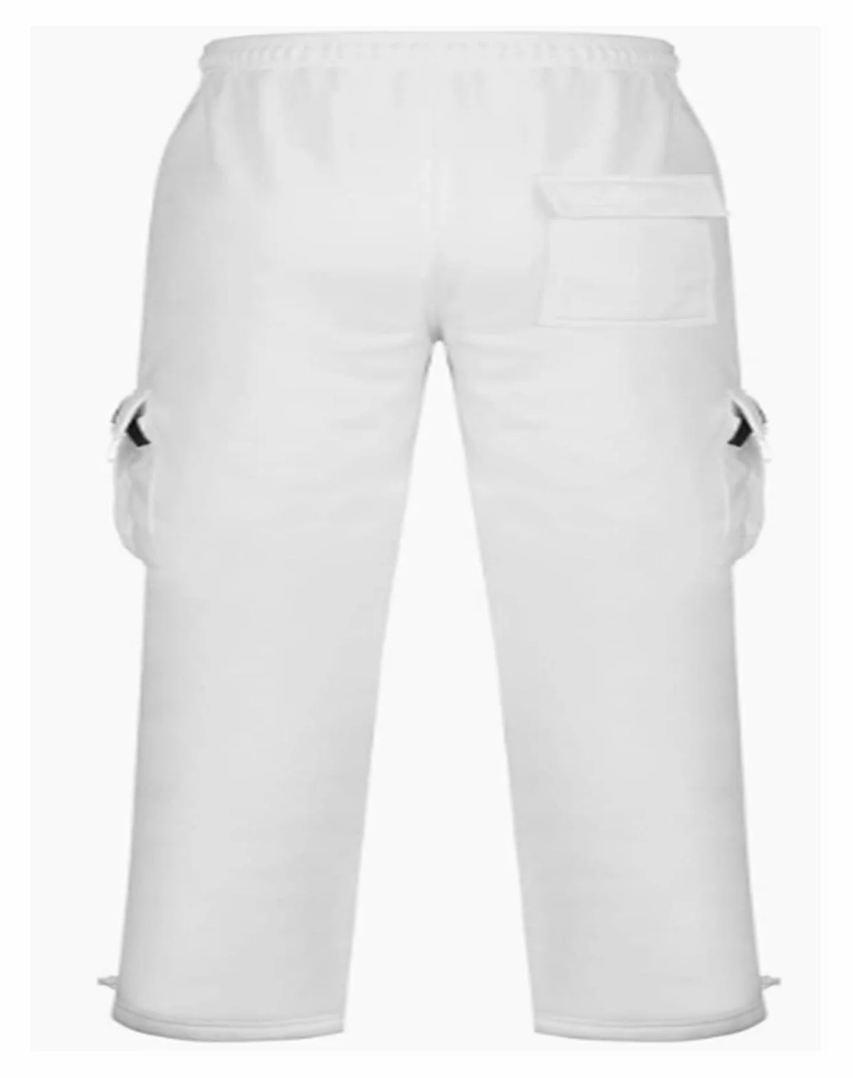 SIYAN Pantalones De Chándal Cargo De Lana For Hombre Pantalones Holgados Pantalones De Chándal con Cordón Y Cintura Elástica con Bolsillos Pantalones De Chándal
