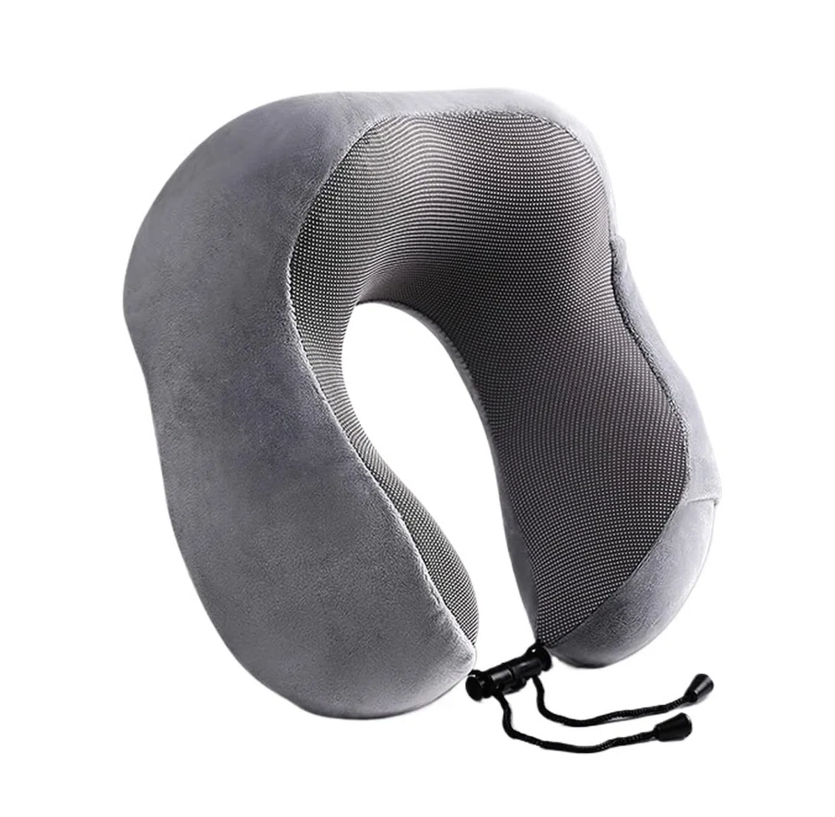 Almohada para El Cuello Almohada De Viaje Espuma Viscoelástica para El Cuello, Cojín, Soporte para Dormir En Avión Soporte de Viaje de Cojín(Grey)