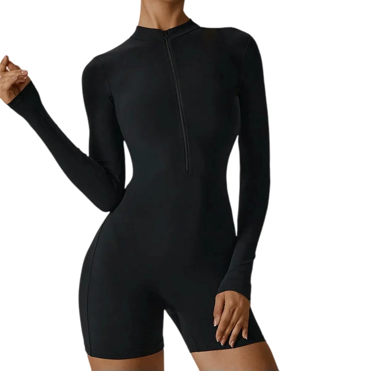 Mono Deportivo de una Pieza para Correr, Body para Mujer, Ropa Deportiva para Gimnasio, Fitness y Yoga.-2-S