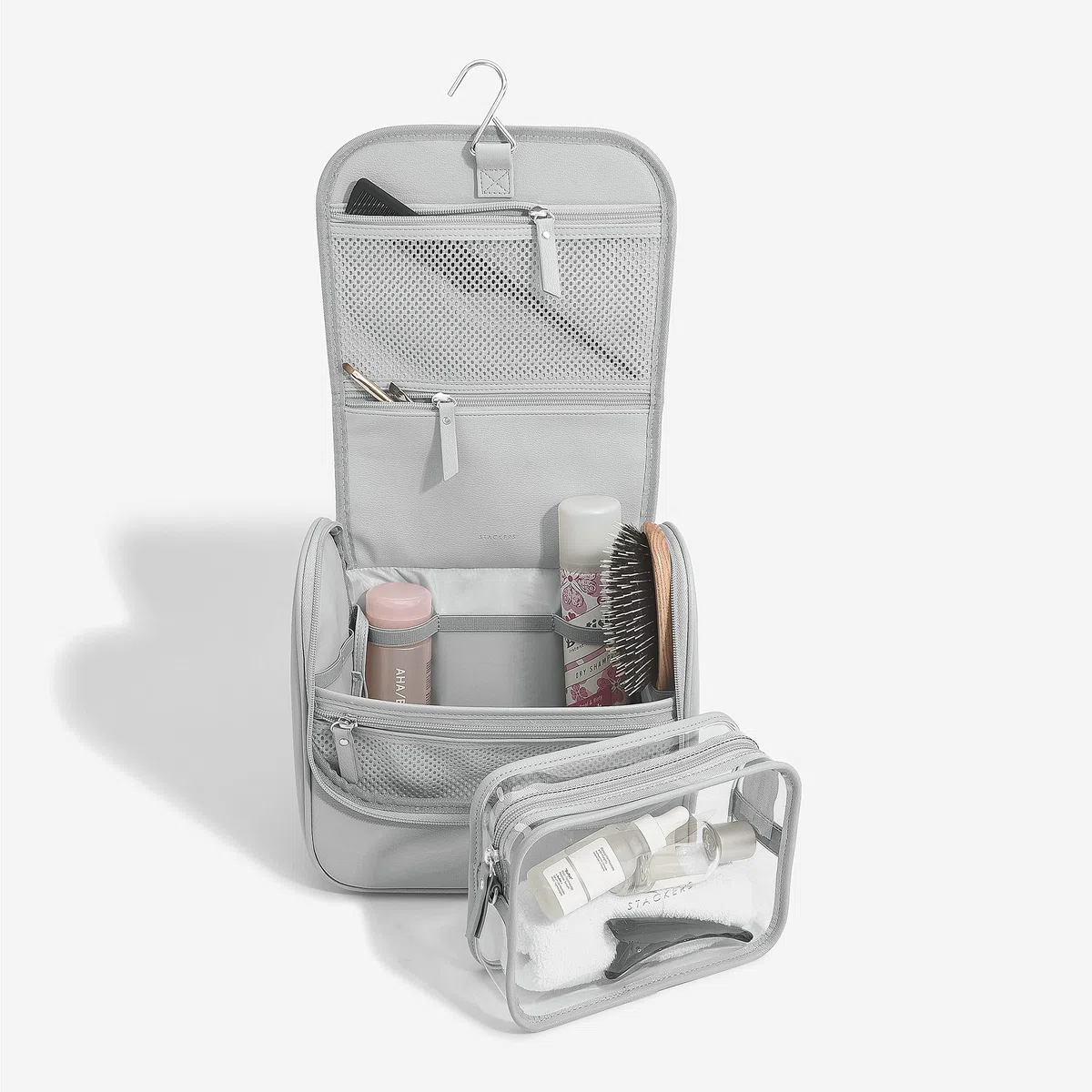 Stackers Neceser colgante, Gris, L, Minimalista