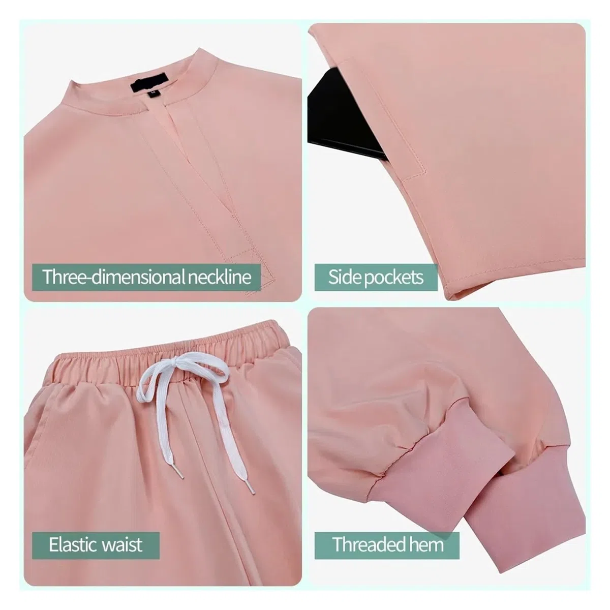 Uniforme De Enfermera Uniformes for mujer, conjuntos de batas for enfermera, ropa de trabajo de enfermería, salón de belleza, ropa de trabajo de Spa, traje quirúrgico, Hospital de laboratorio Para Enf