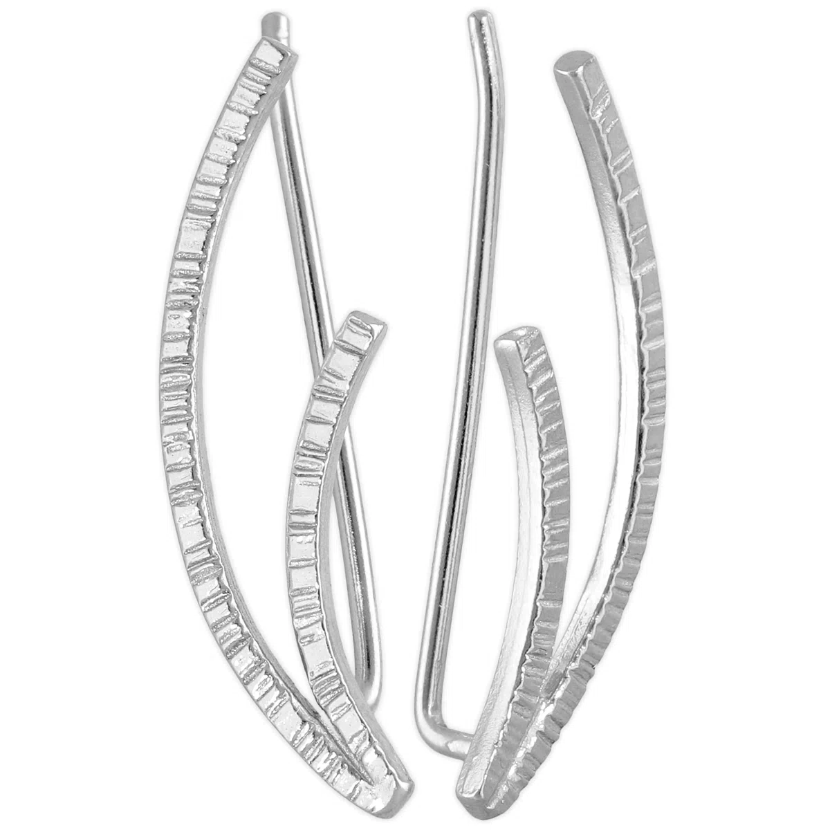 Pendientes trepadores de plata de ley, pendientes, regalo, pendientes extravagantes, pendientes minimalistas, pendientes, pendientes hipoalergénicos de Emmanuela, regalo del día de la madre mamá
