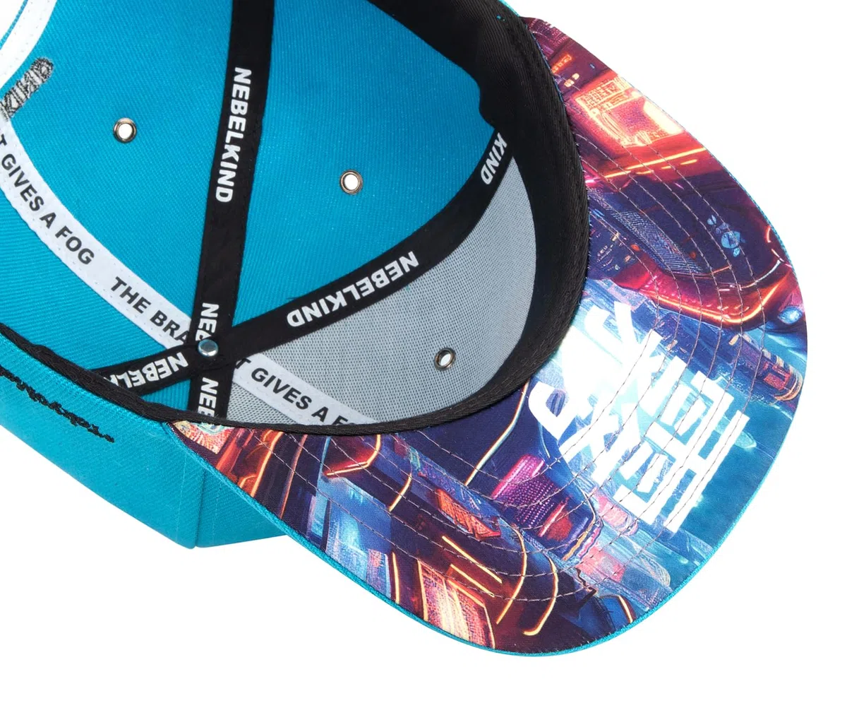 Nebelkind Gorra Snapback para Hombre y Mujer Cyberpunk Japón Talla única Talla única Gorra de béisbol Unisex Estilo Callejero Gorra de béisbol con Visera Recta Talla única