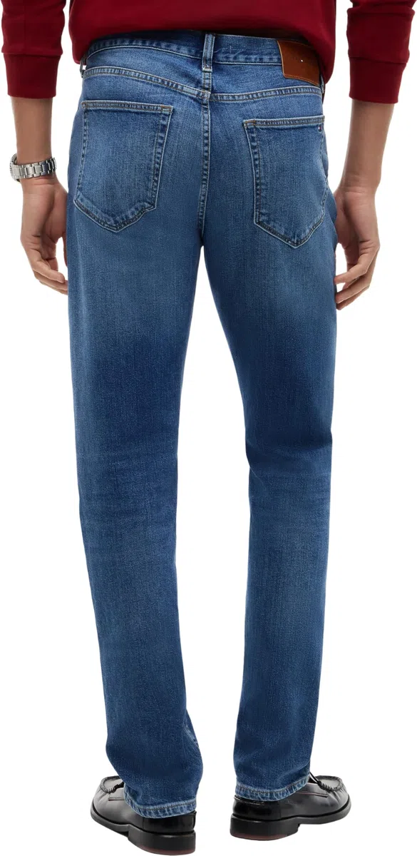 Tommy Hilfiger Slim Straight Denton Cobalt Blue Mw0mw42317 - Recto Hombre