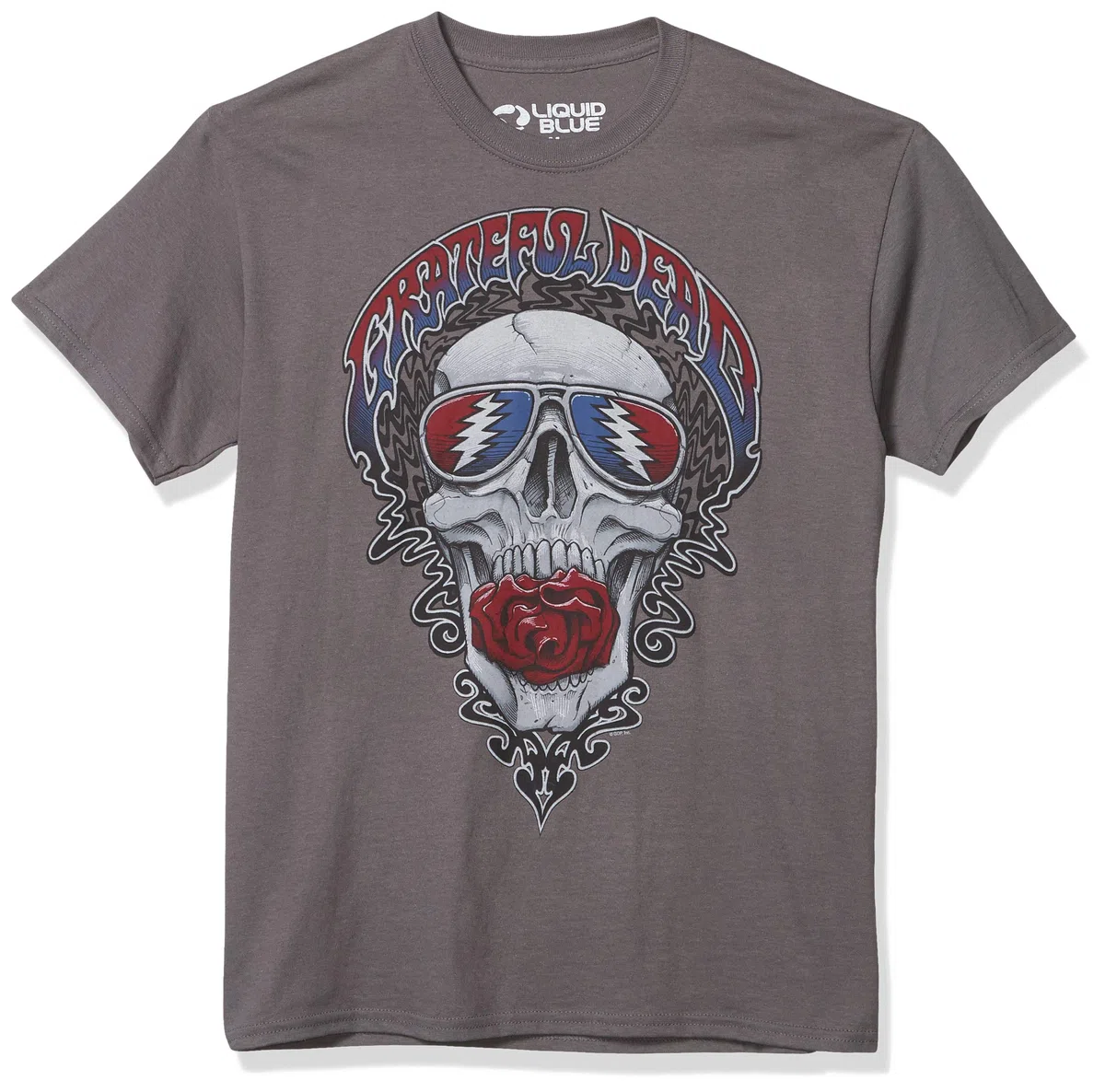Grateful Dead - Shades de Acero tu T-de Manga Corta de Mujer
