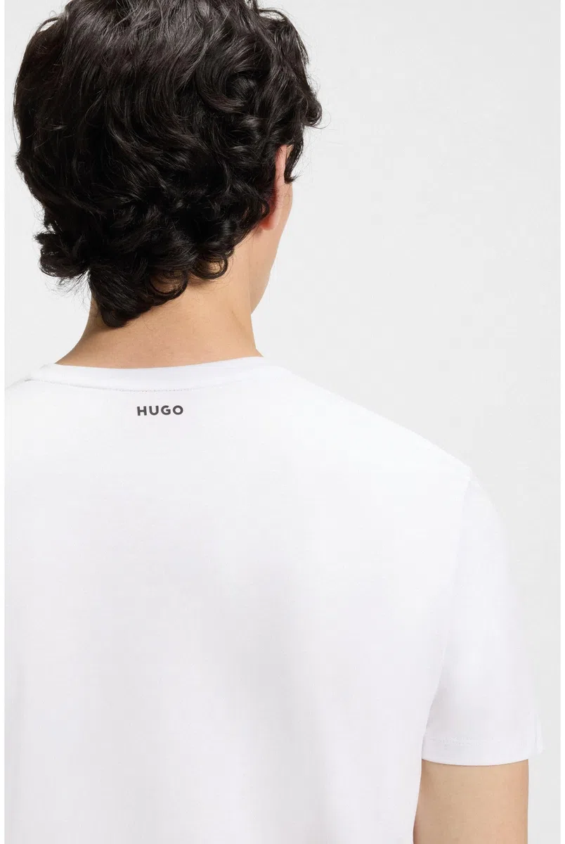 HUGO v Camiseta Hombre (Pack de 2)