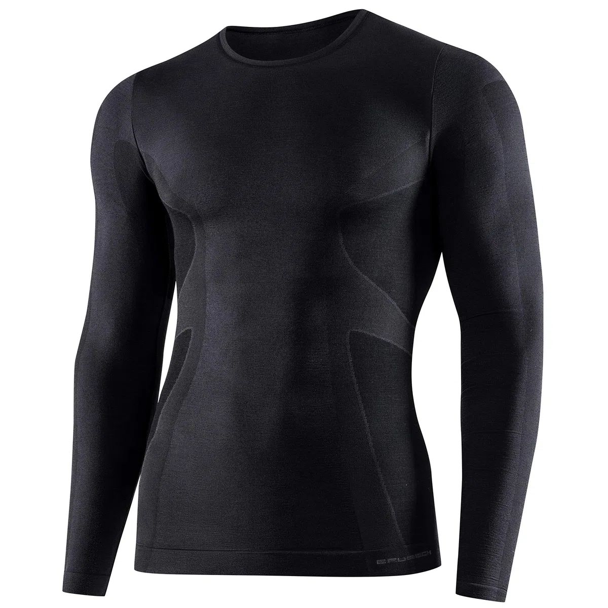 BRUBECK LS11600 - Camiseta de Manga Larga para Hombre, Transpirable, térmica, Deportes de Invierno, Exterior, Camiseta Interior Funcional, 41% Lana de Merino
