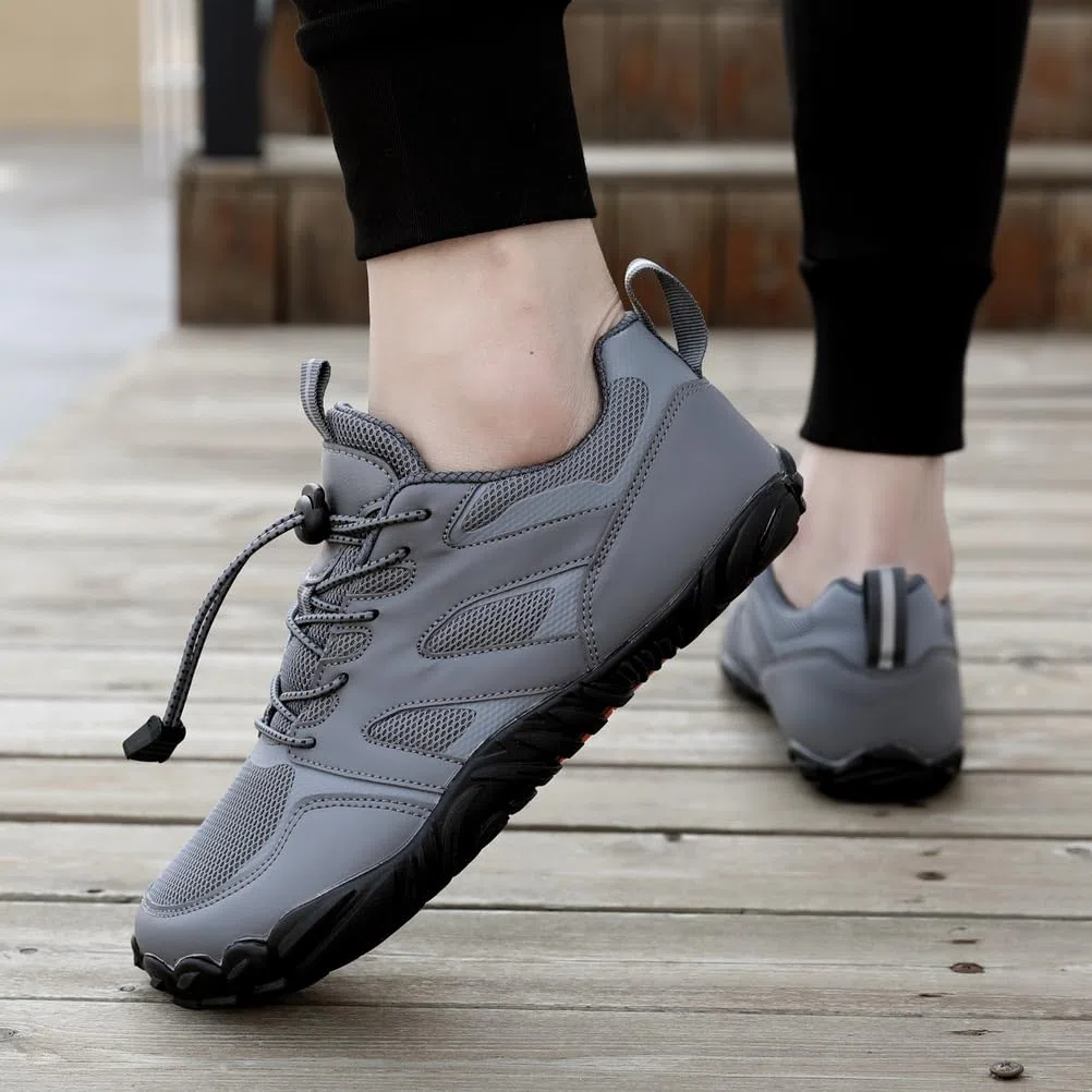 Zapatos de Agua 5 Dedos Hombre Mujer Descalzo Secado Rápido Calcetines de Agua Playa Piscina Surf Antideslizante Senderismo Escalada Ciclismo