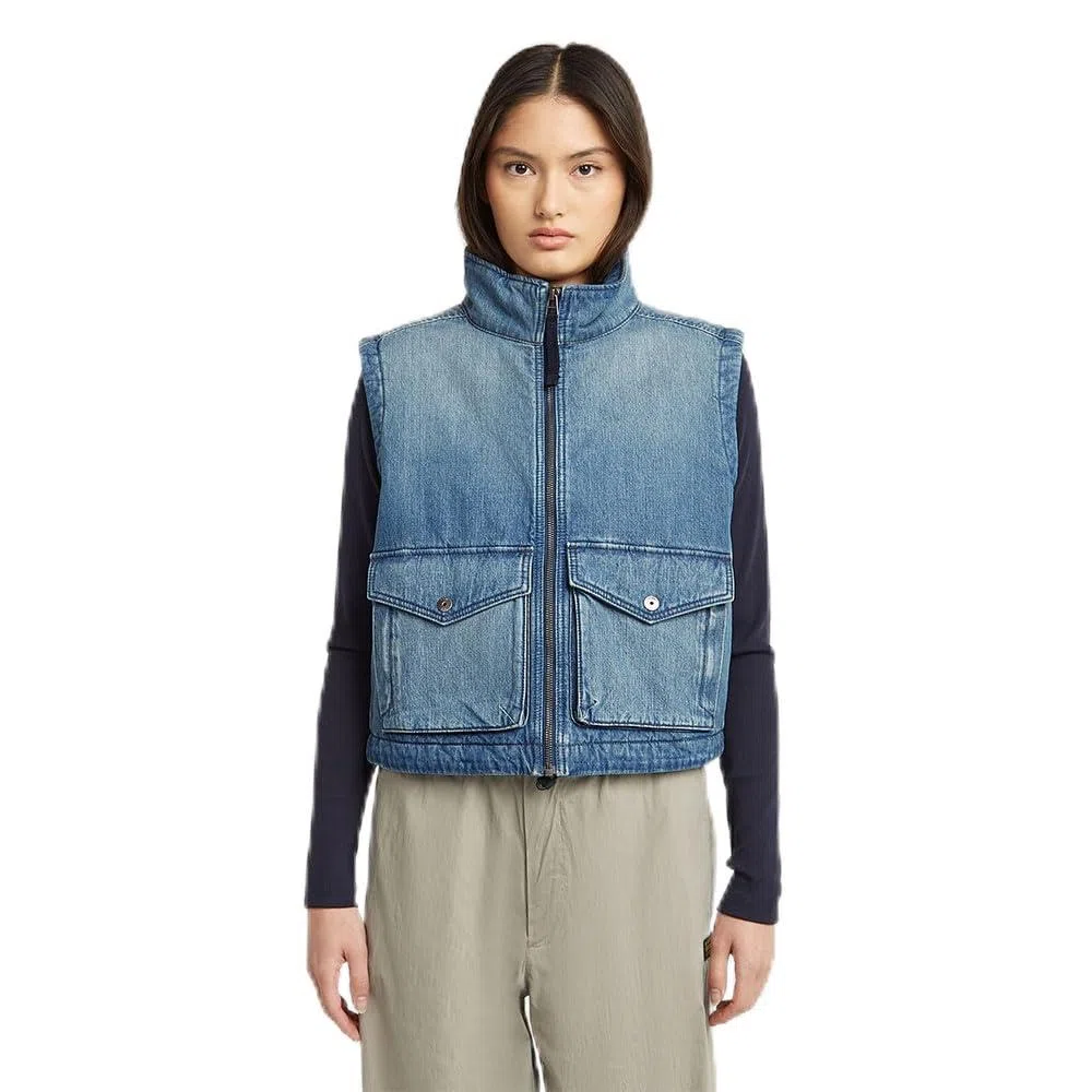 G-STAR 2-pkt Padded Zip Vest Wmn Chaqueta Mujer