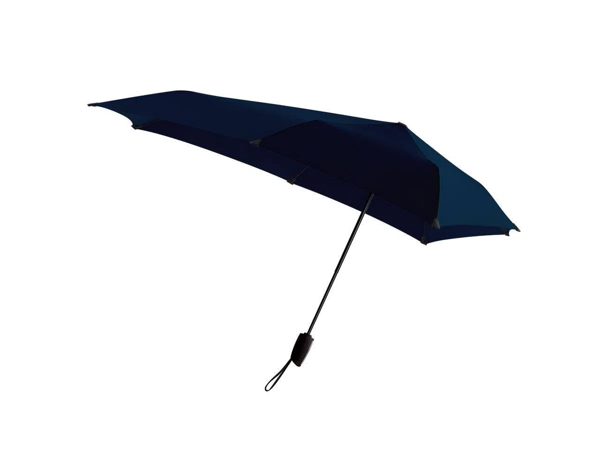 Senz Mini paraguas automático de bolsillo, elección de Col, Blue, 91 cm, Práctico