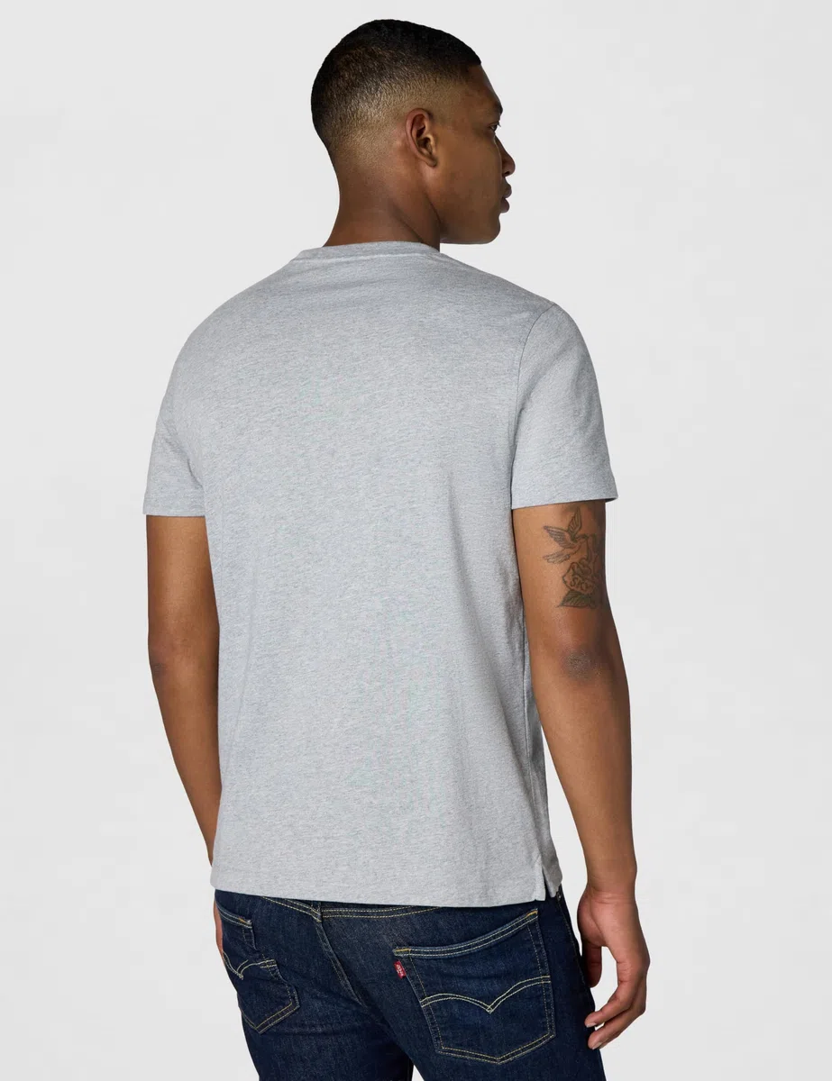 BROOKS BROTHERS Short Sleeve Cotton Crew Neck Logo T-Shirt Camiseta Hombre (Pack de 1)