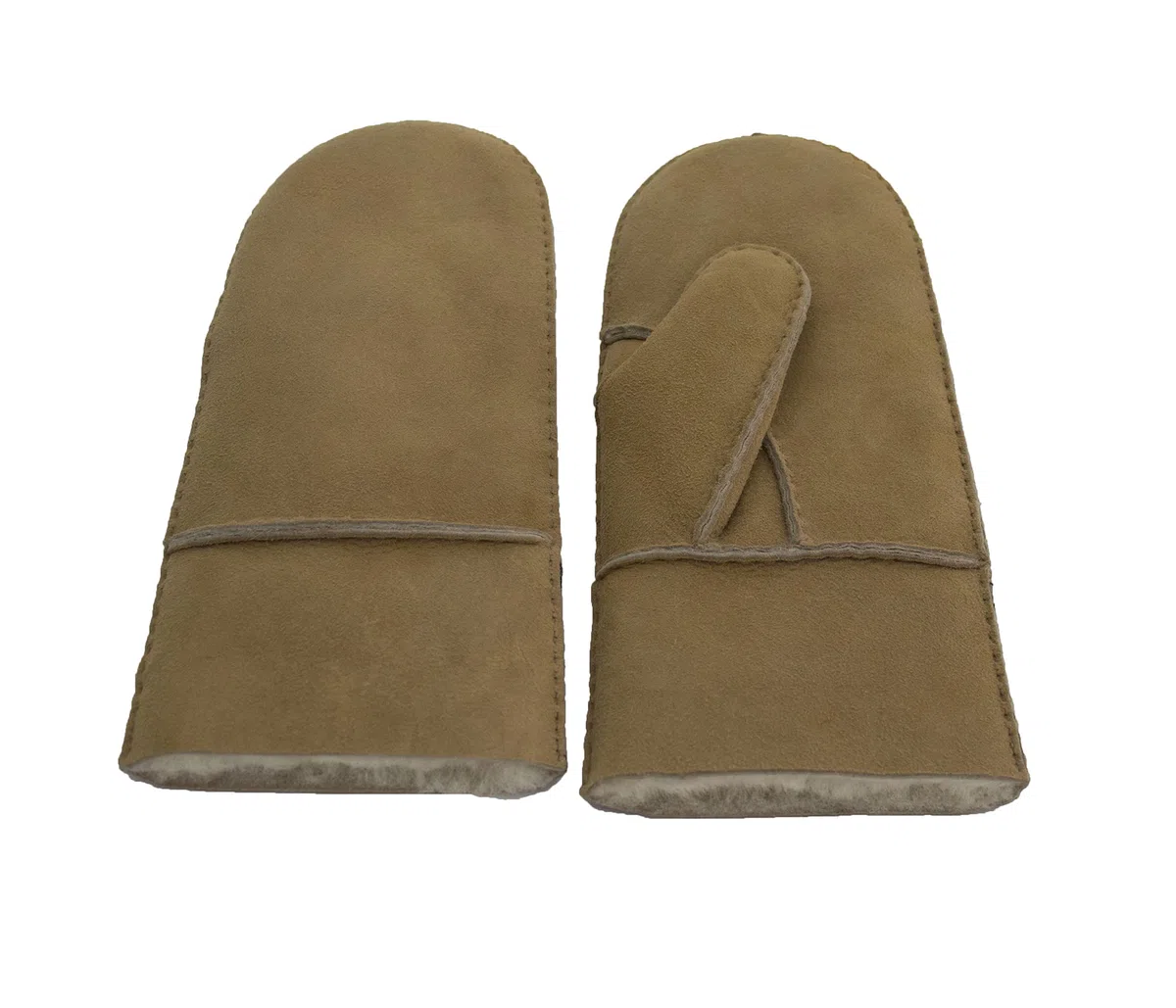Reissner Lammfelle - Guantes - para Hombre Beige Beige XS