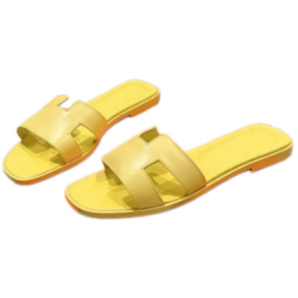 Chanclas Sandalias De Diapositivas Banda H Las Mujeres, Zapatos Planos Soporte Arco, Cuero Cómodas para Uso Diario La Playa Oficina-m-37-european Sizes