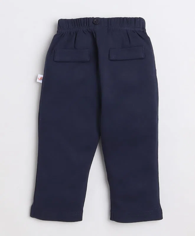 BUMZEE Peb8583 - Pantalones de algodón con tirantes y gorra, color liso, manga completa