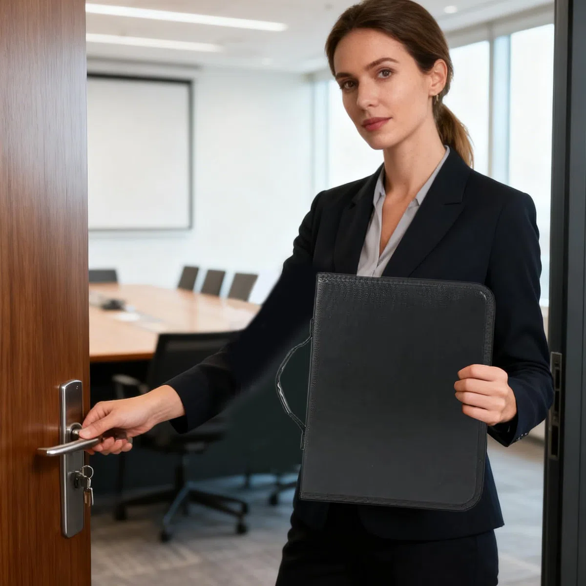 Organizador de llaves ignífugo con funda impermeable, soporte para 54 llaves y planificador para un acceso seguro, perfecto para bancos, hoteles, oficinas, solución de almacenamiento duradera y cómoda