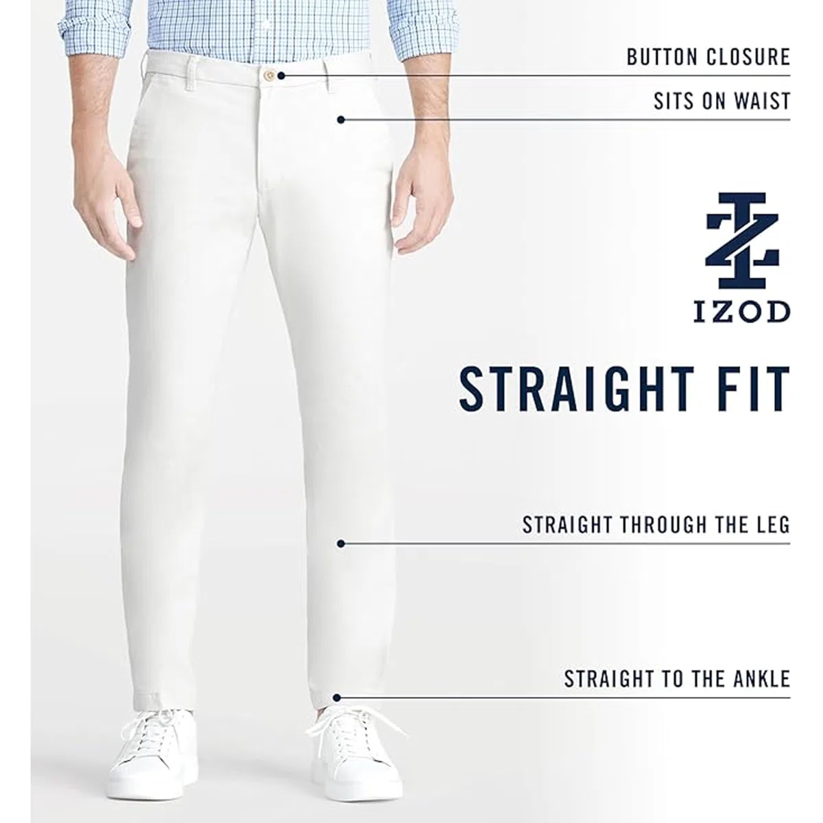 Izod 45fm091 - Pantalones Informales Hombre