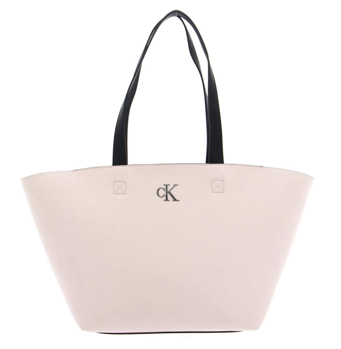 Calvin Klein bolso shopper bolso de hombro CKJ Minimal Monogram Shopper28 Ballet beige