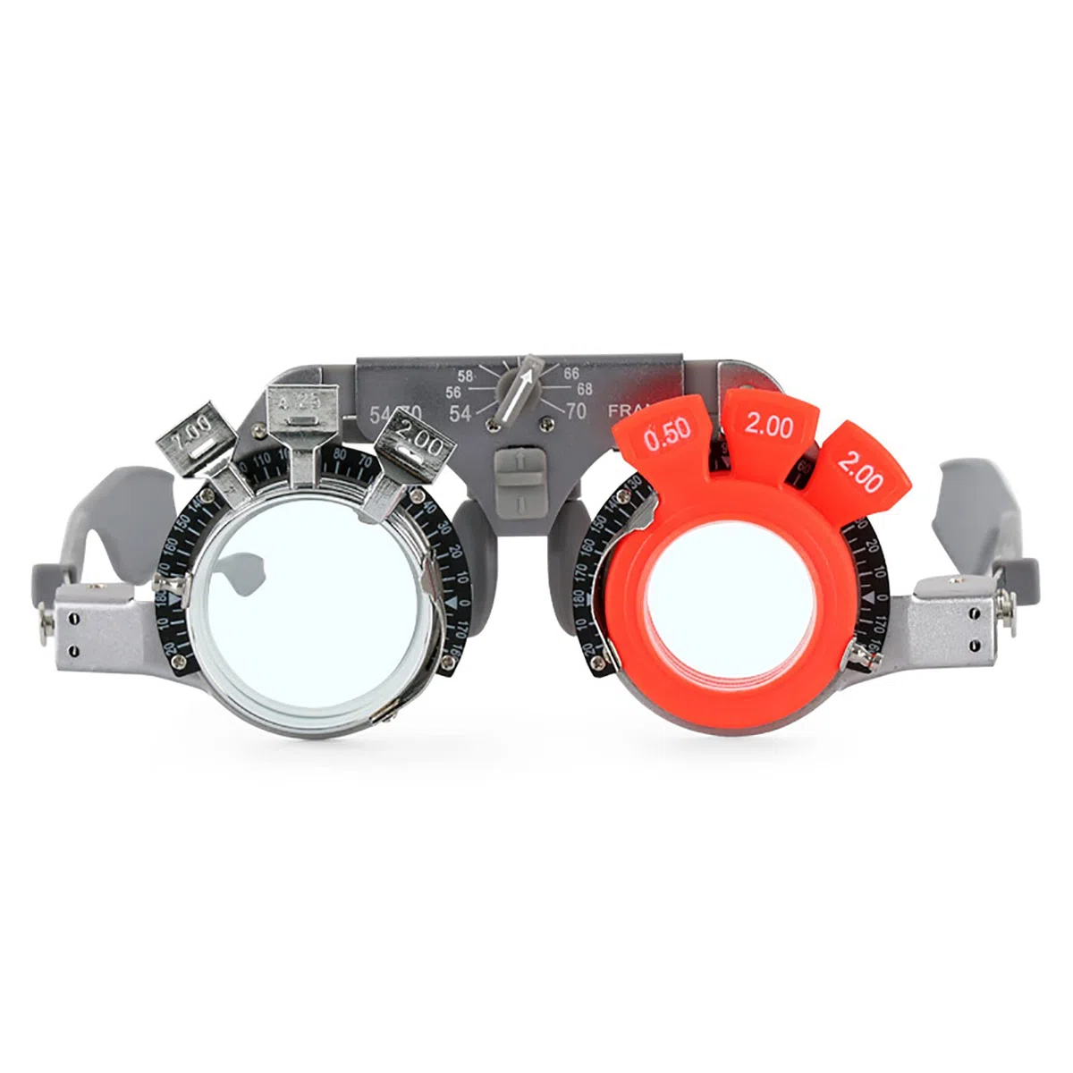 Montura de Prueba óptica Universal, Montura de Prueba óptica PD Ajustable, Montura de Gafas de optometría de Titanio Ultraligera, para escuelas, hospitales, oftalmología, Tiendas ópticas
