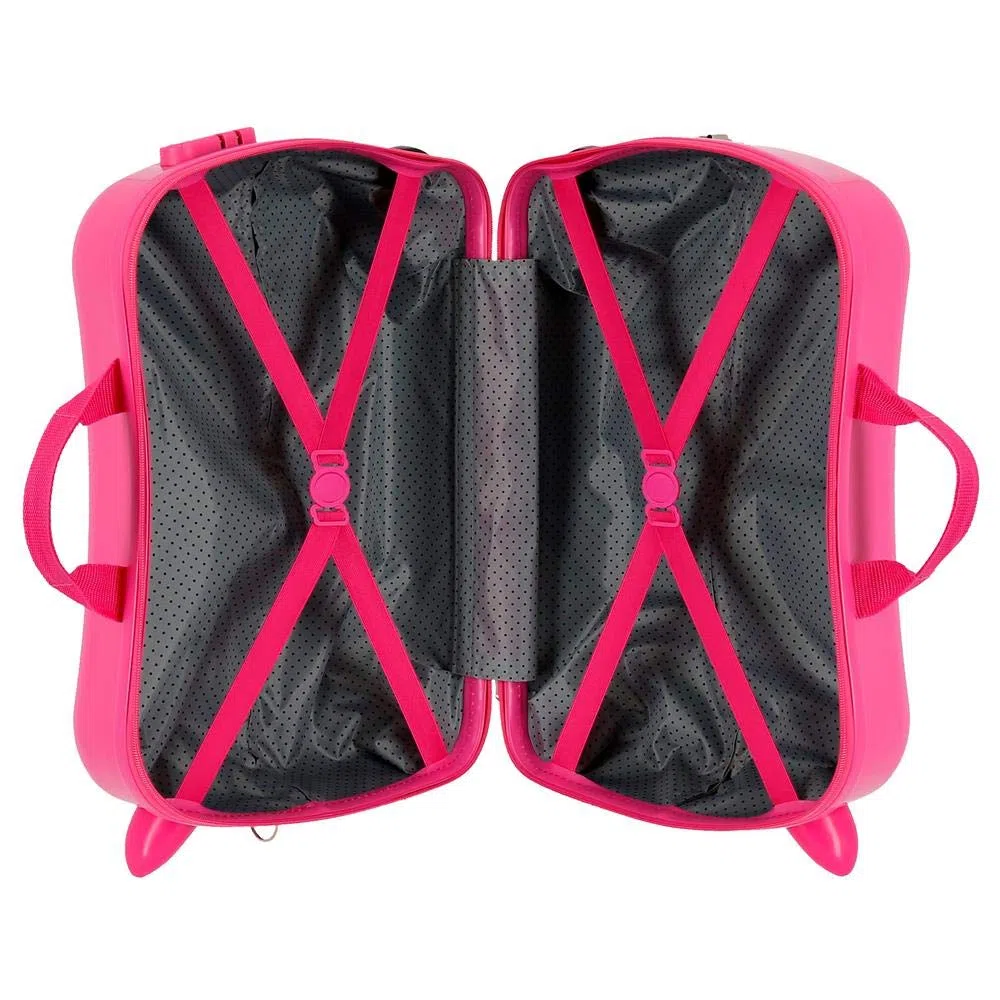 Disney Minnie Stickers Maleta Infantil Rosa 50x38x20 cms Rígida ABS Cierre combinación 34L 2,1Kgs 2 Ruedas Equipaje de Mano
