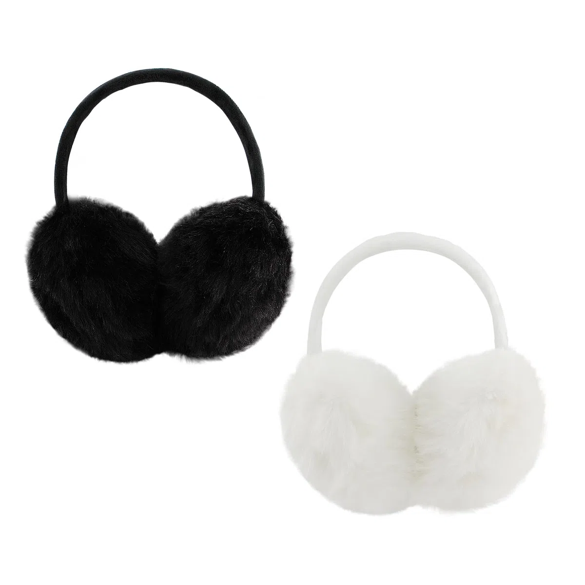 POXIMI Orejeras de invierno ajustables para mujer, con forro polar