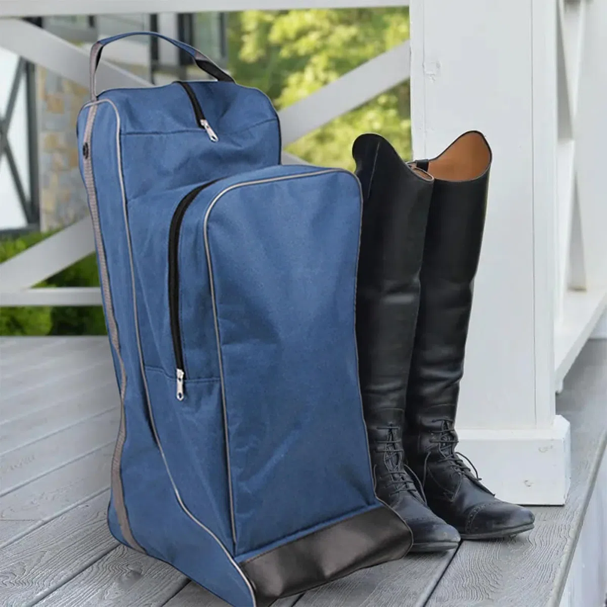 Bolsa De Botas De Equitación Gran Capacidad, Asas Y Cubrezapatos | Impermeable Para Botas Altas Bolsa Almacenaje Para Equitación, Exhibición, Deportes, Viajes, Hombre Y Mujer