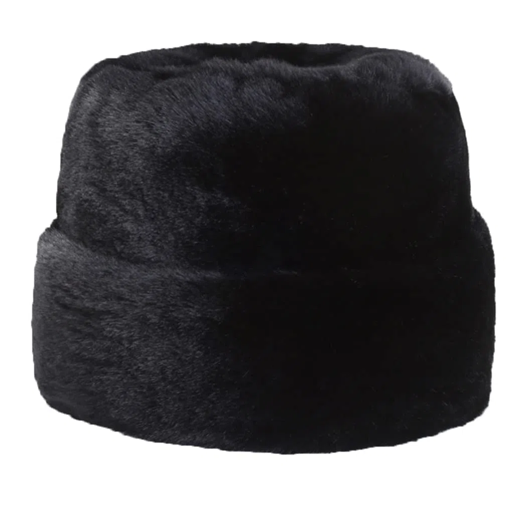 Sombrero de Invierno trampero para Hombres, Caja de Regalo con Bufanda, Soldado Impermeable Sombrero Unisex cálido Ruso Faux Piel Sombrero Gorra, Regalo para Anciano