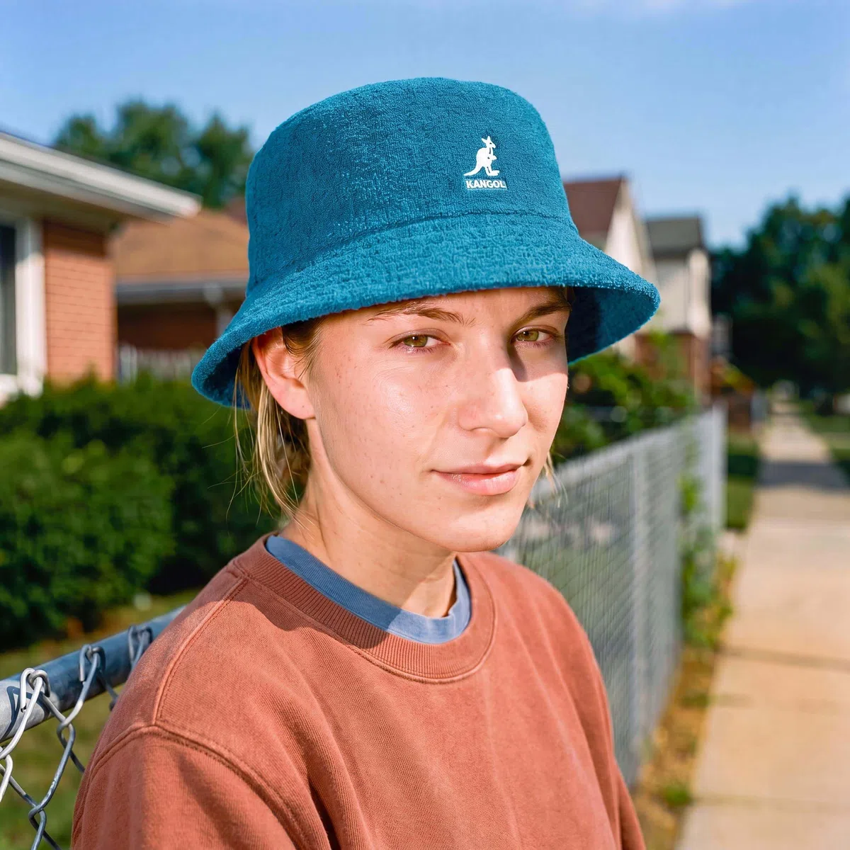 Kangol Sombrero de Tela Bermuda Bucket Mujer/Hombre - Sol Playa Pescador Verano Primavera/Verano