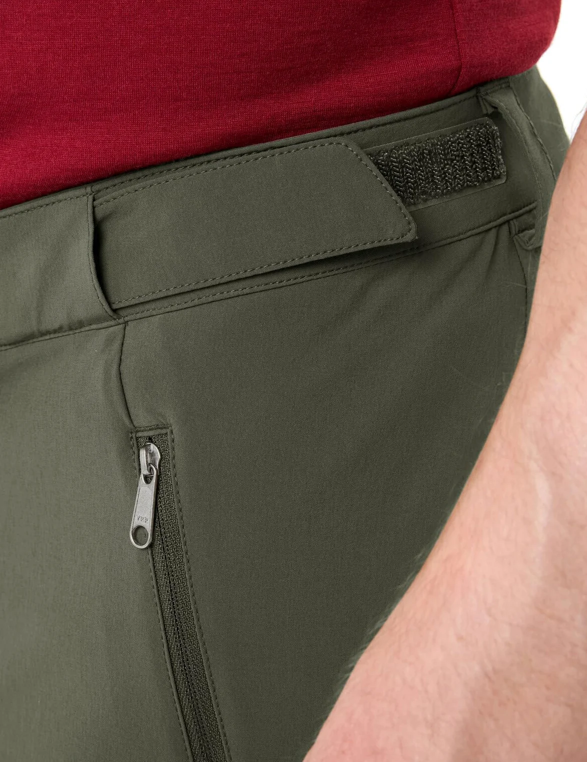 VAUDE Men's Farley Stretch T-Zip Pants III - Pantalón Hombre