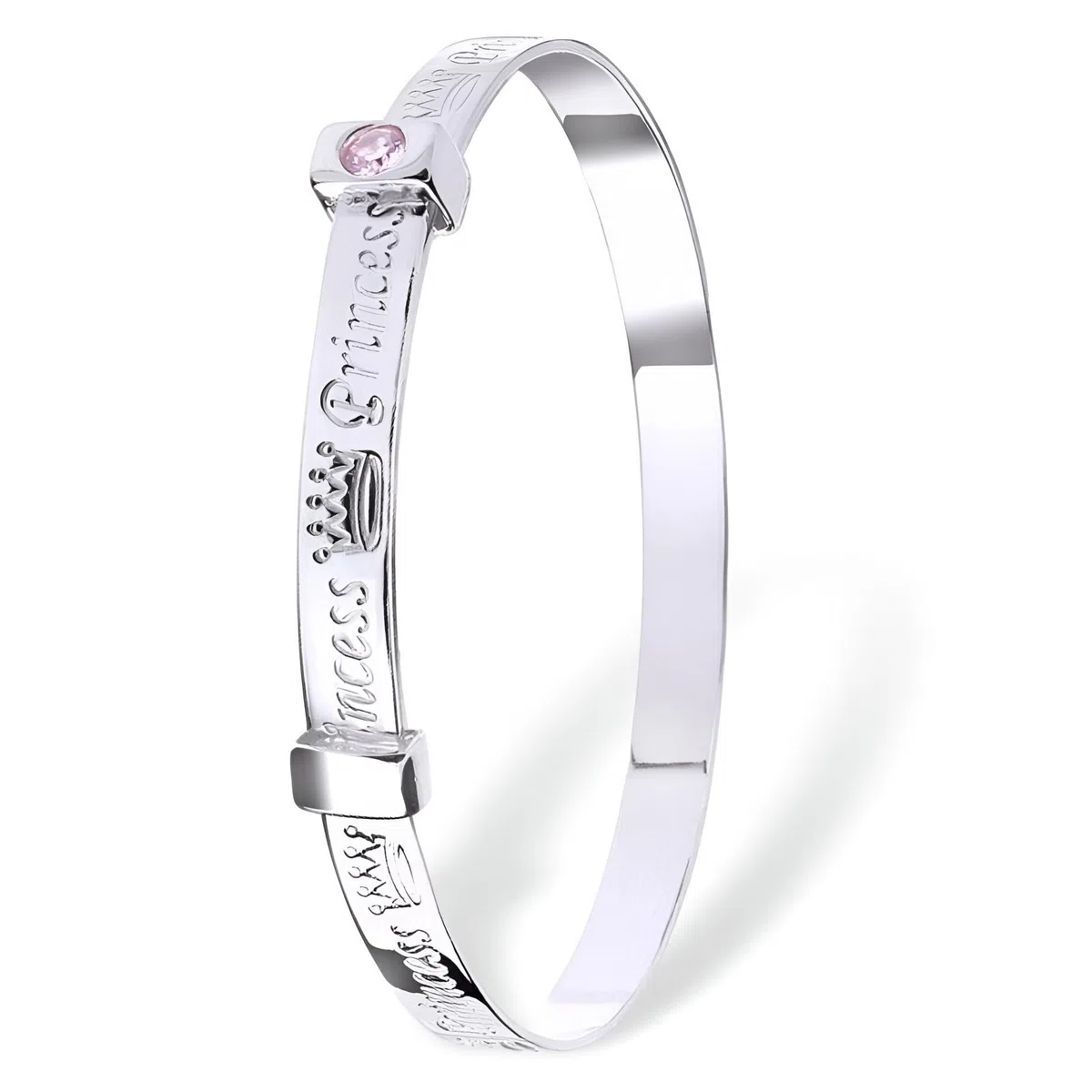 HSFJGSF Mensaje Inspirador Guión Sentimiento Rima Infantil Pulsera Brazalete Expandible/Extensible/Ajustable para Bebé/Niño/Niños/Mujeres - Plata de Ley 925 - Joyería para Bebés/Niños