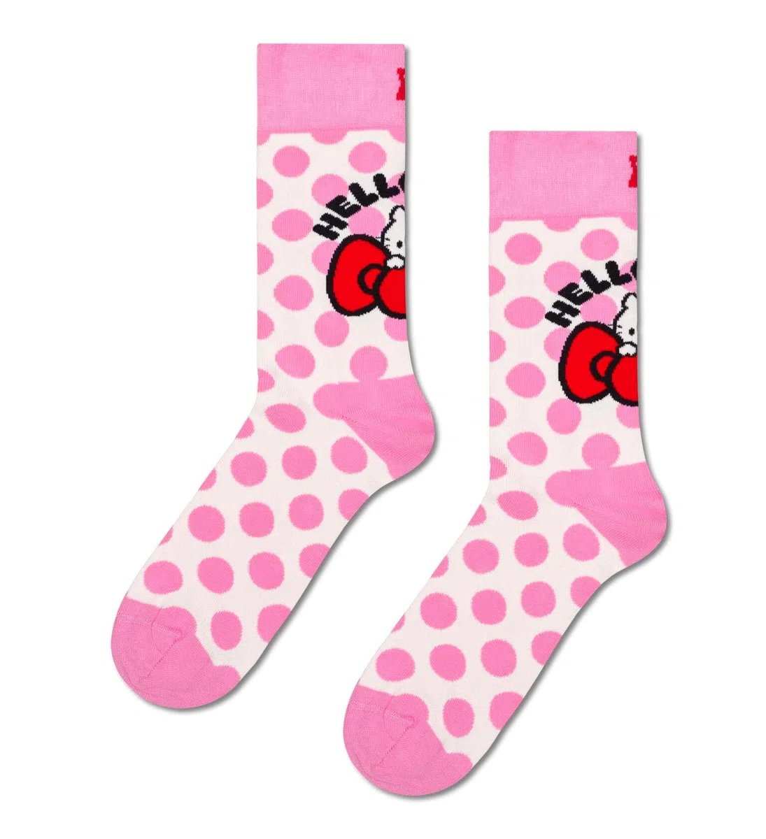 Happy Socks Calcetines de Hello Kitty – Calcetines de colores de algodón con motivos de Hello Kitty, 36-40 y 41-46