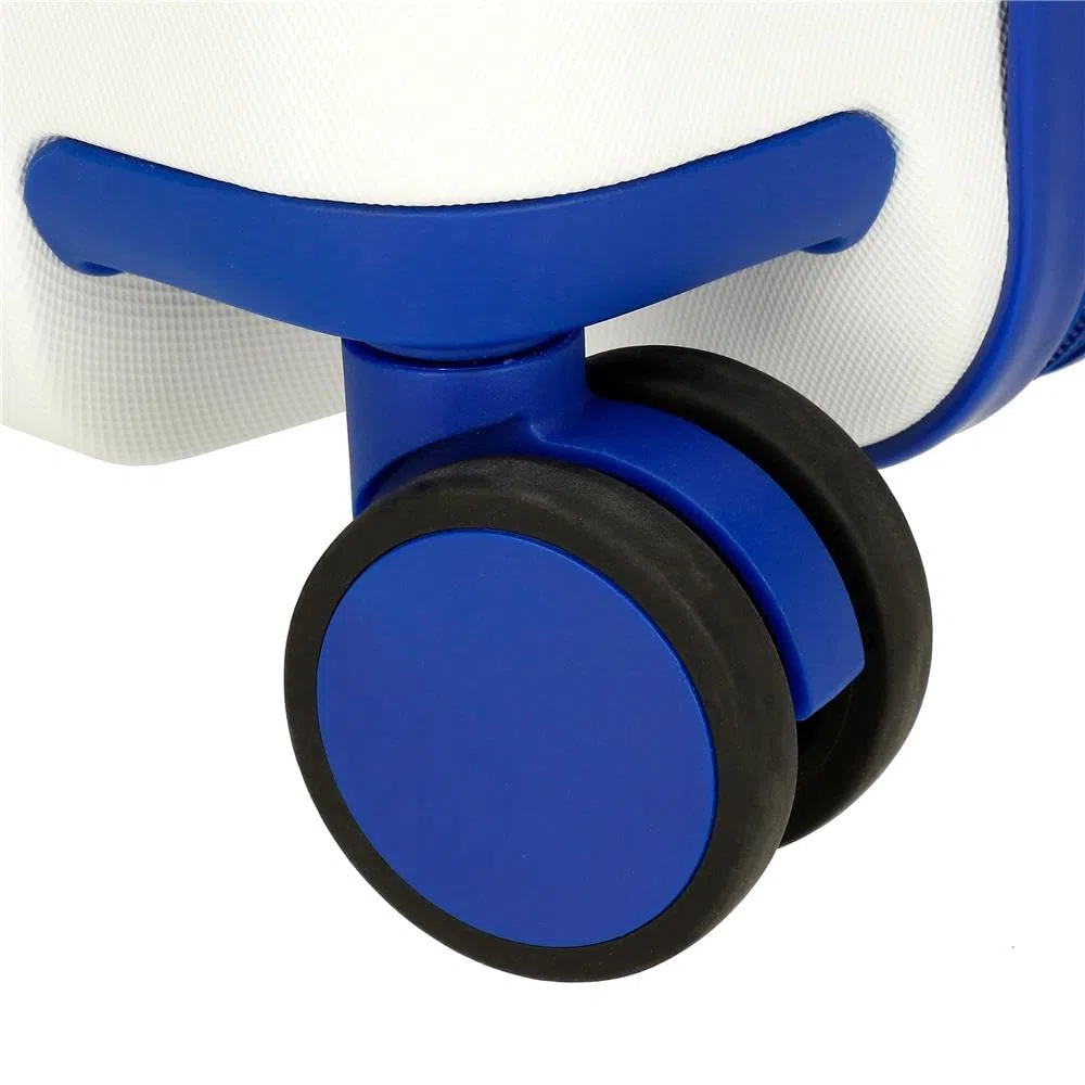 Disney Spidey Team Equipaje- Equipaje para niños, Niños, Spidey Cierre de combinación Lateral 4 Ruedas Equipaje de Mano está Fabricada en ABS, un Material rígido y Ligero.
