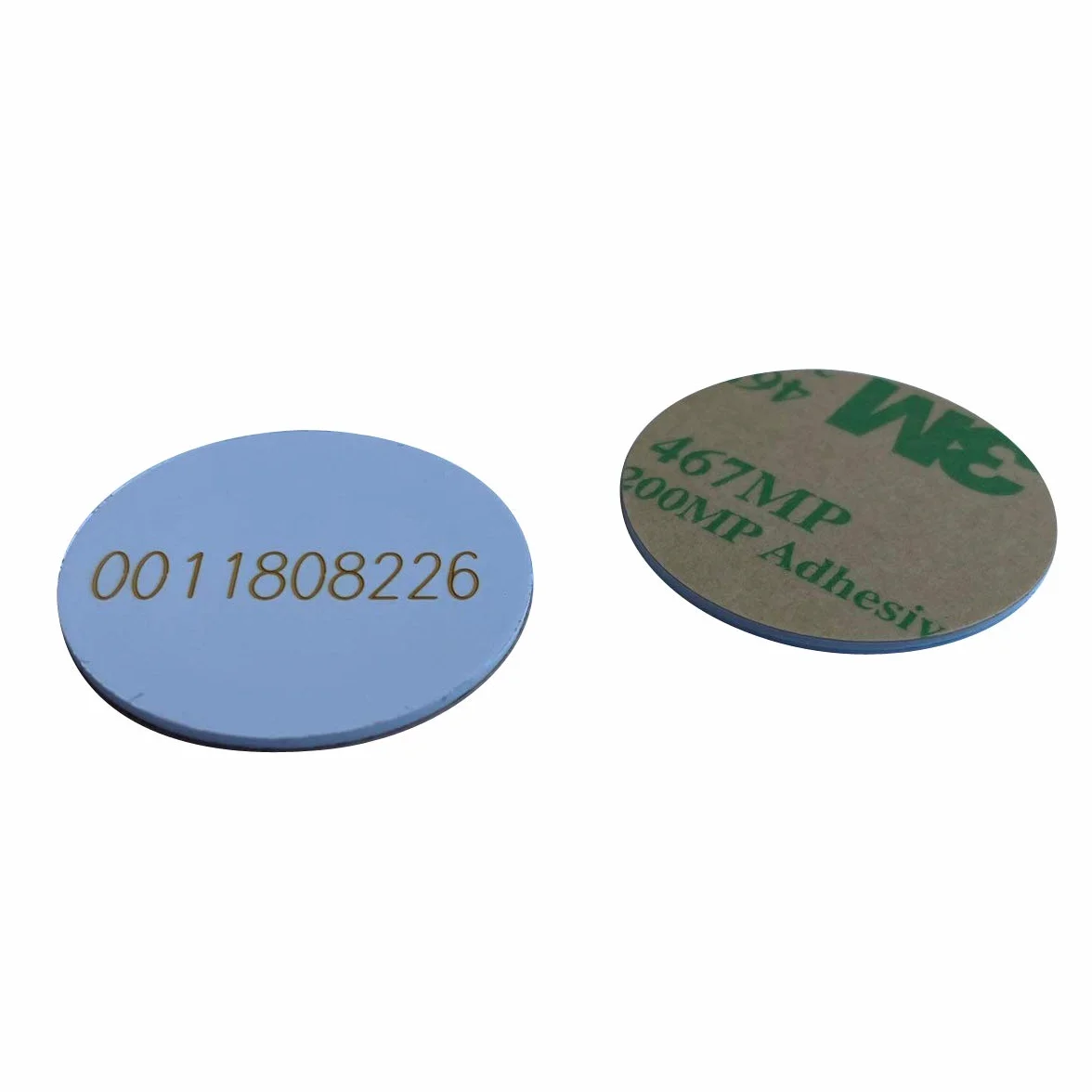125khz RFID Pegatina, em4100 Material PVC 1 mm de Grosor, llaveros de identificación de Solo Lectura (Paquete de 100)
