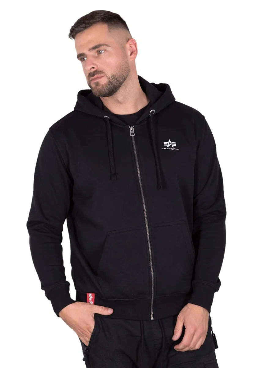ALPHA INDUSTRIES Basic Zip Hoody SL Chaqueta Unisex Adulto