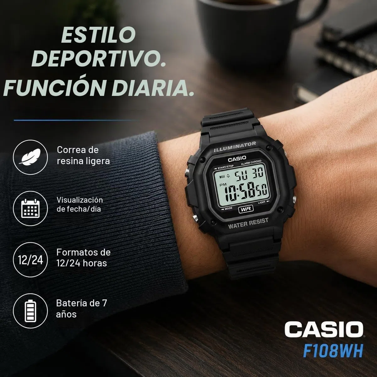 CASIO Reloj Digital