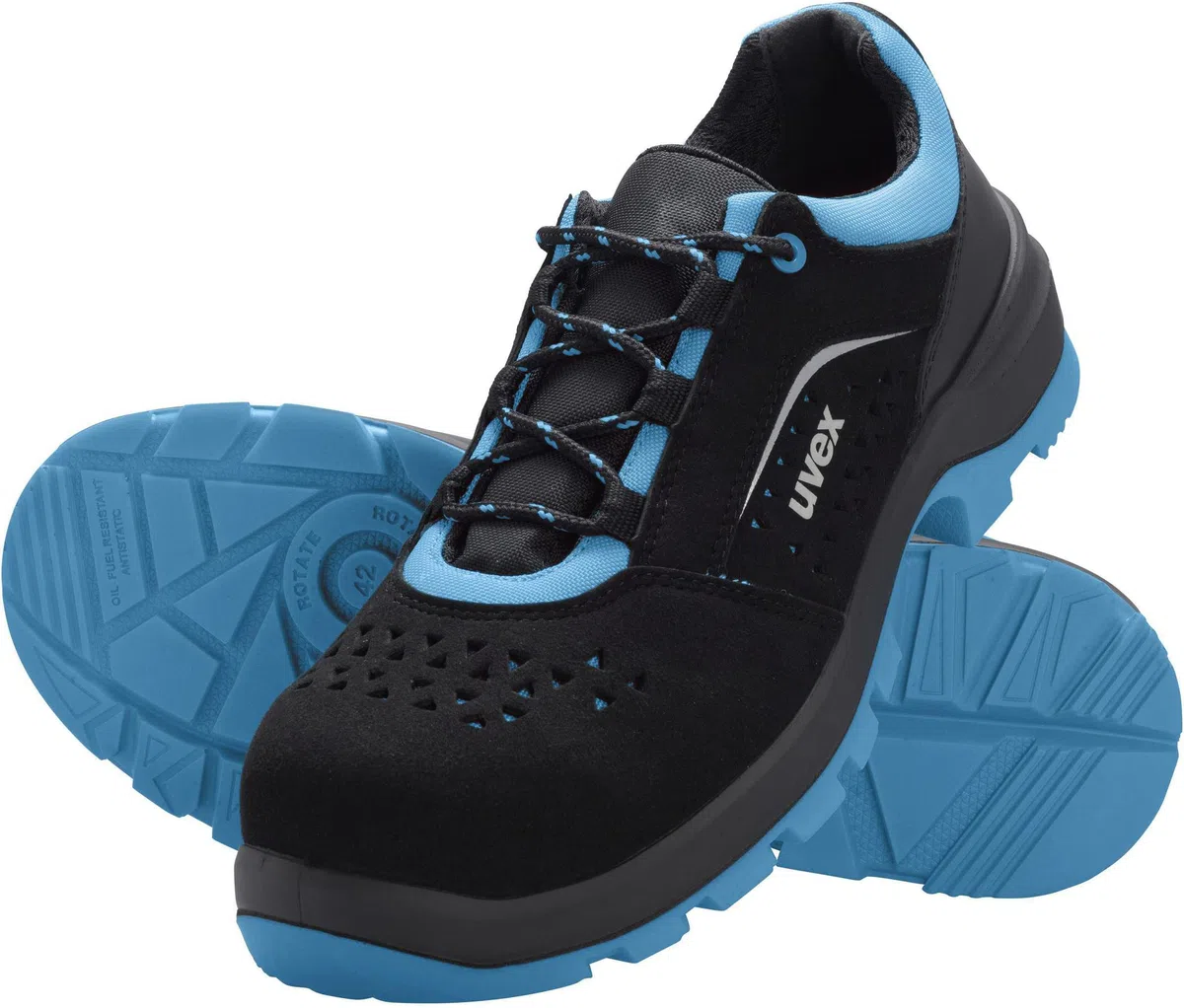 Uvex 2 Zapatos de Seguridad con Puntera S1 SRC ESD - Calzado Bajo de Proteccion