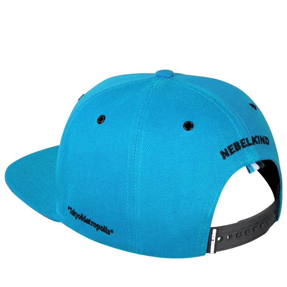 Nebelkind Gorra Snapback para Hombre y Mujer Cyberpunk Japón Talla única Talla única Gorra de béisbol Unisex Estilo Callejero Gorra de béisbol con Visera Recta Talla única
