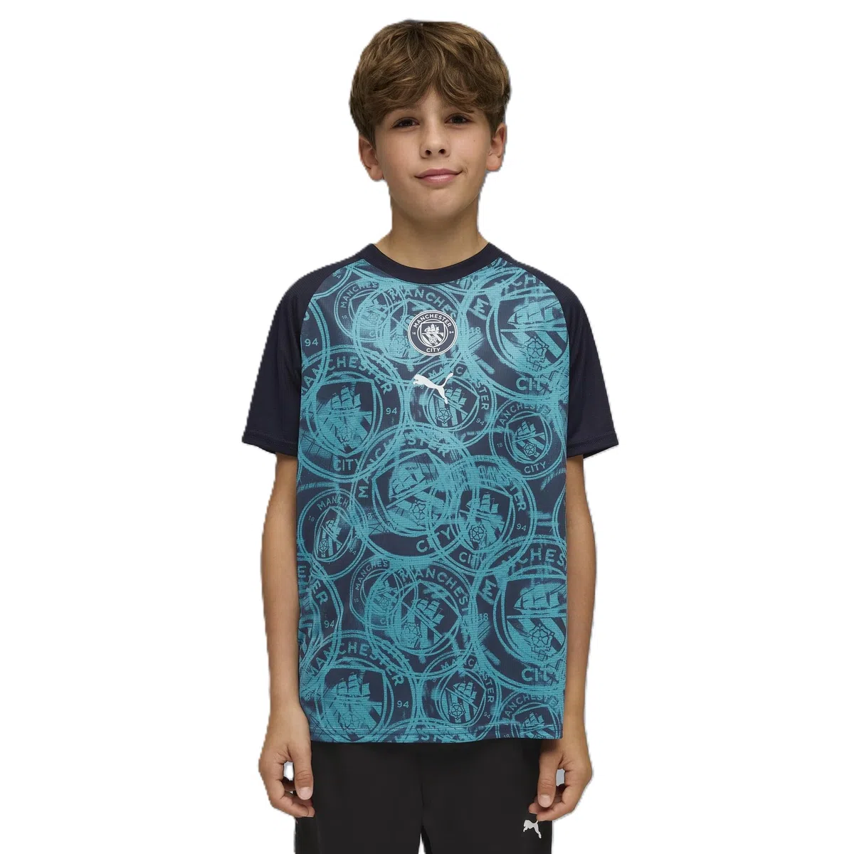 PUMA Manchester City Football Club PM - Camiseta para niños