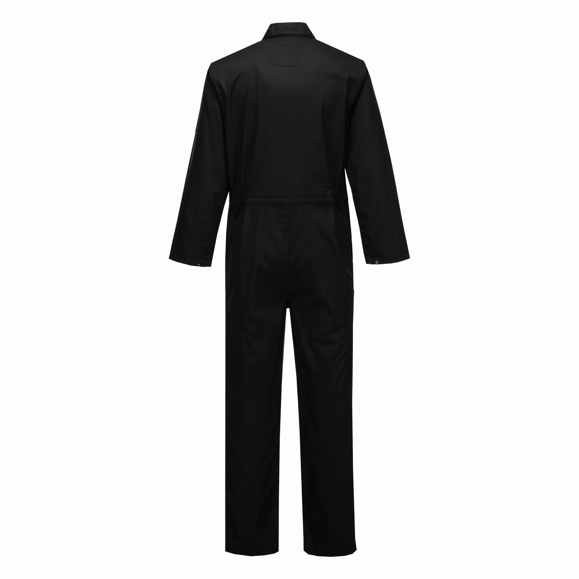 Portwest Buzo Ignífugo Bizweld, Tamaño: L, Color: Negro, BIZ1BKRL