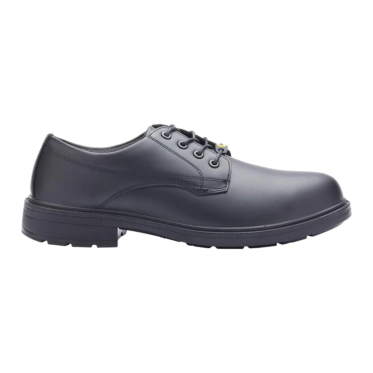 Blackrock ESD Oxford Zapatos Seguridad, Composite, Negro, Puntera Sin Metal, Cuero, Oficina - UK 8/EU 42