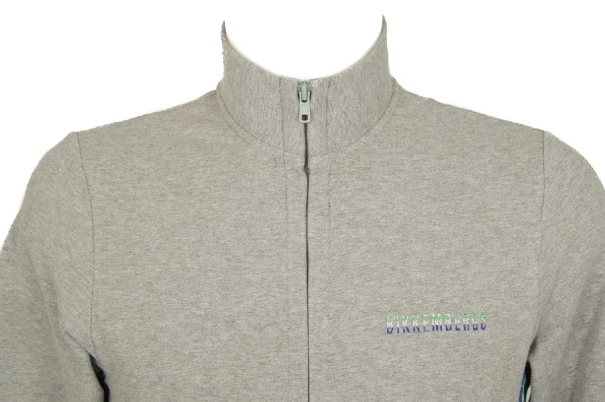 Sudadera con Capucha con Capucha Bikkembergs Item BPF5012 Felpa Cadet