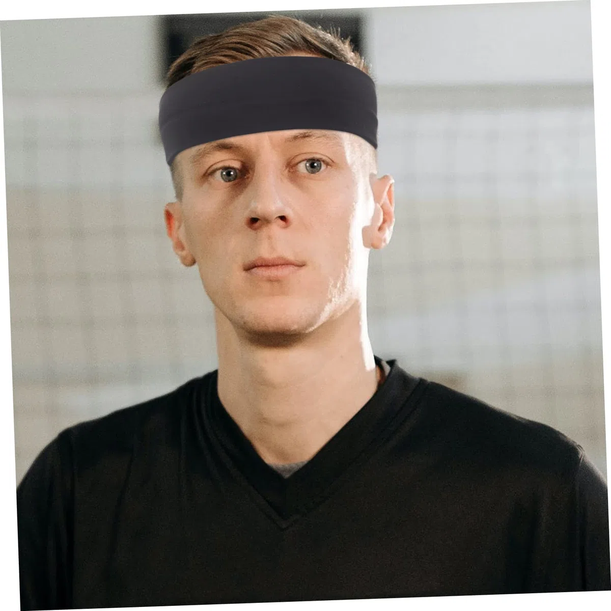 BESTYASH Diadema Deportiva Diadema para Hombres Diadema con Banda para El Sudor Diadema De Hombres Banda para El Cabello para Hombres Diademas para Hombres Venda Poliéster