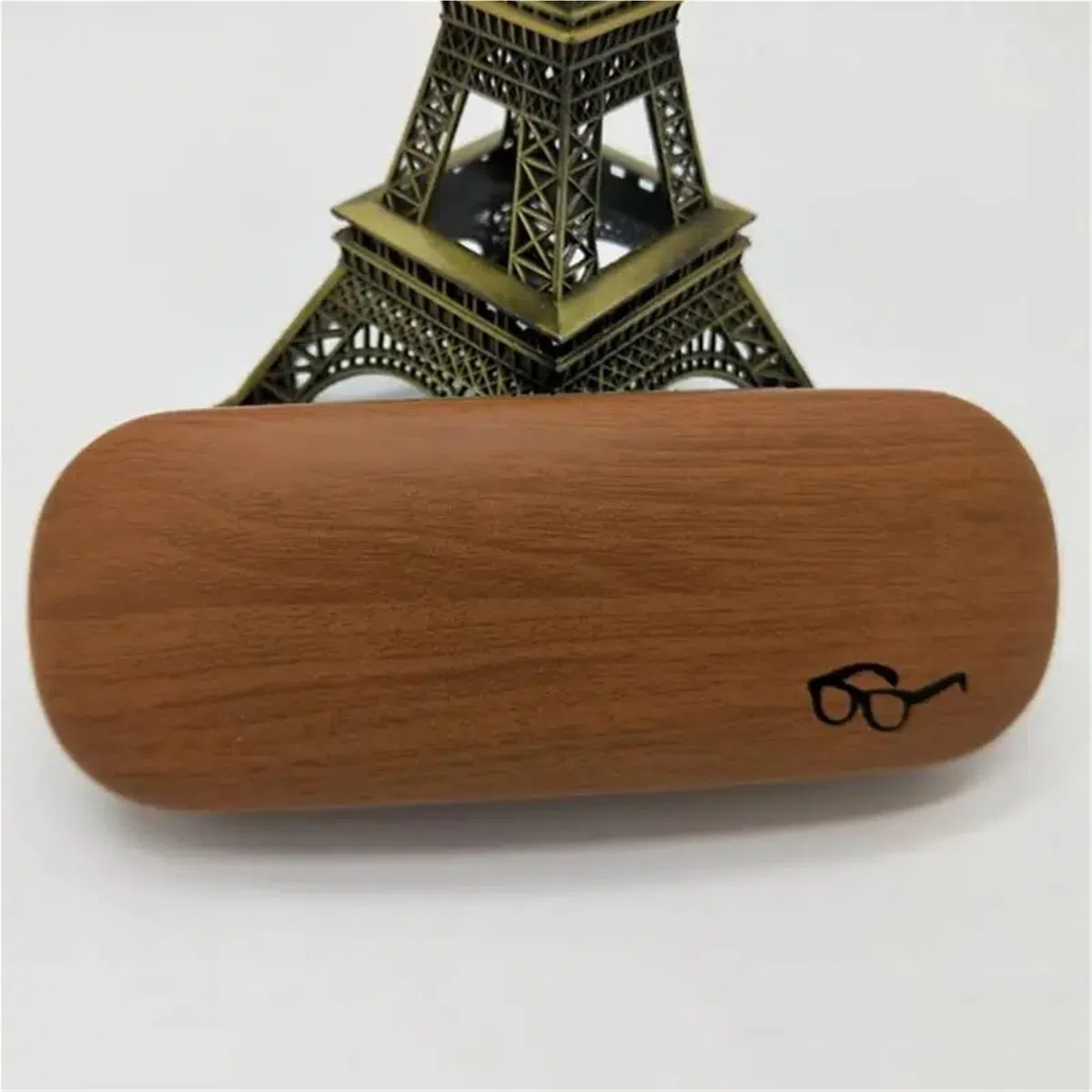 Estuche duro de madera for gafas, estuche lectura Metal for hombres y mujeres, caja cuero for, 2 uds Para Viajes Y Vacaciones