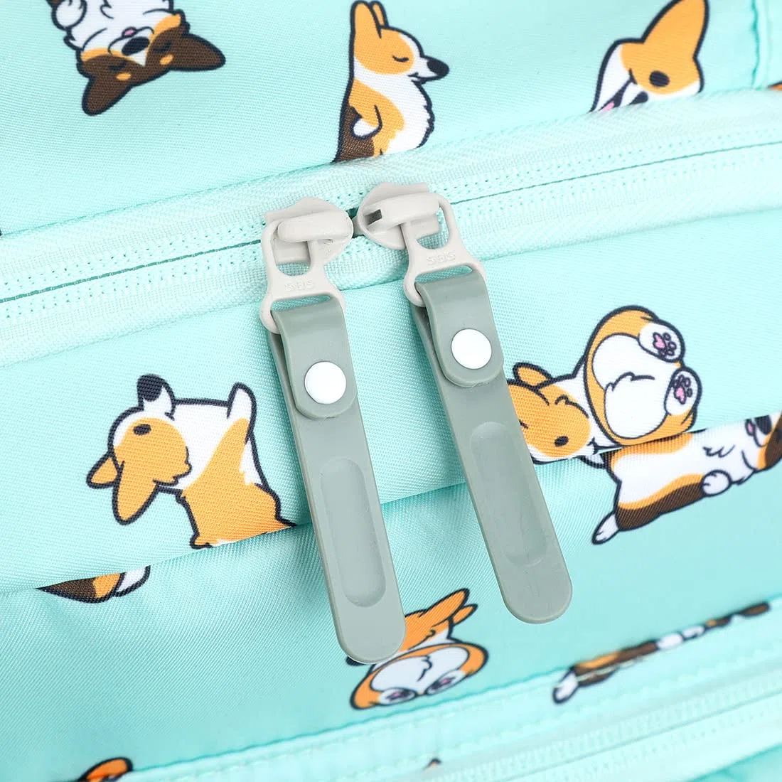 Lindas mochilas de perro Corgi para niñas y niños, mochila escolar para mujeres, hombres y adolescentes