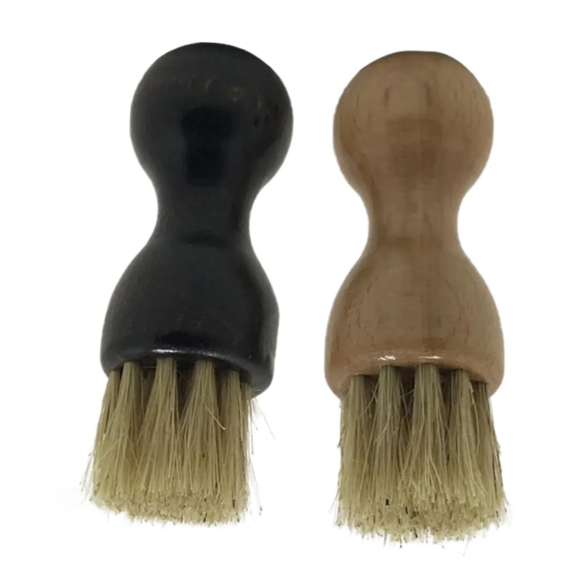 minkissy 2 Uds Cepillo para Brillo De Botas Cepillo para Zapatos De Pelo De Caballo para Botas De Gamuza Aplicadores De Zapatos para Lavar De Zapatillas